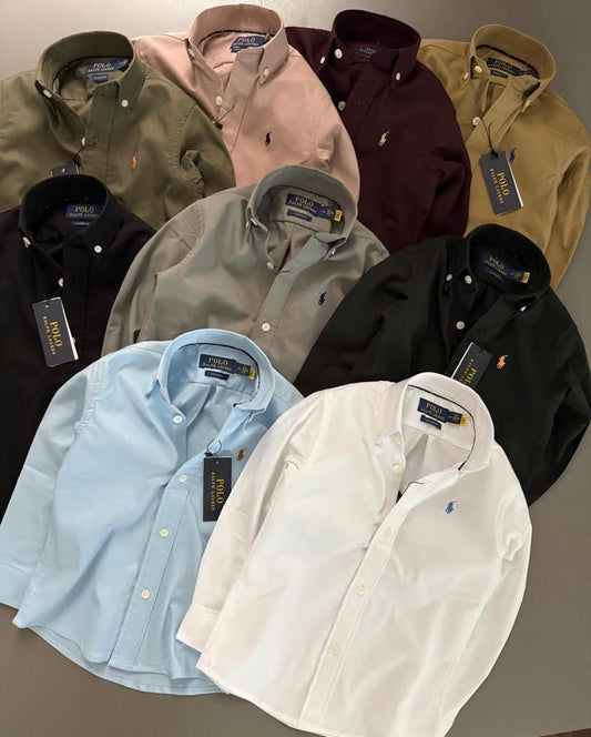 POLO RALPH LAUREN KIDS LONG SLEEVE SHIRT