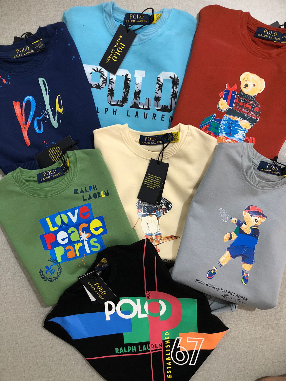 POLO RALPH LAUREN KIDS SWEATSHIRT