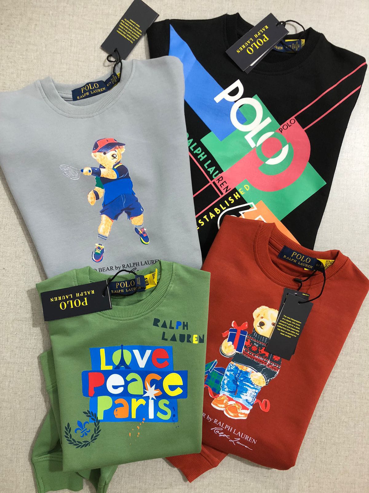 POLO RALPH LAUREN KIDS SWEATSHIRT