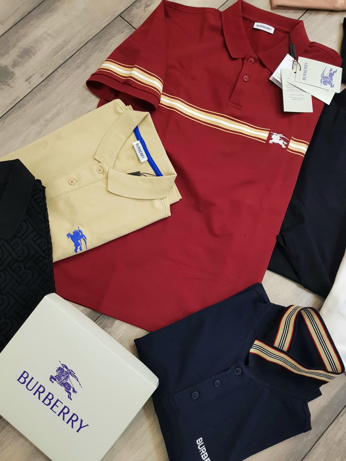 BURBERRY POLO SHORT SLEEVE SHIRT