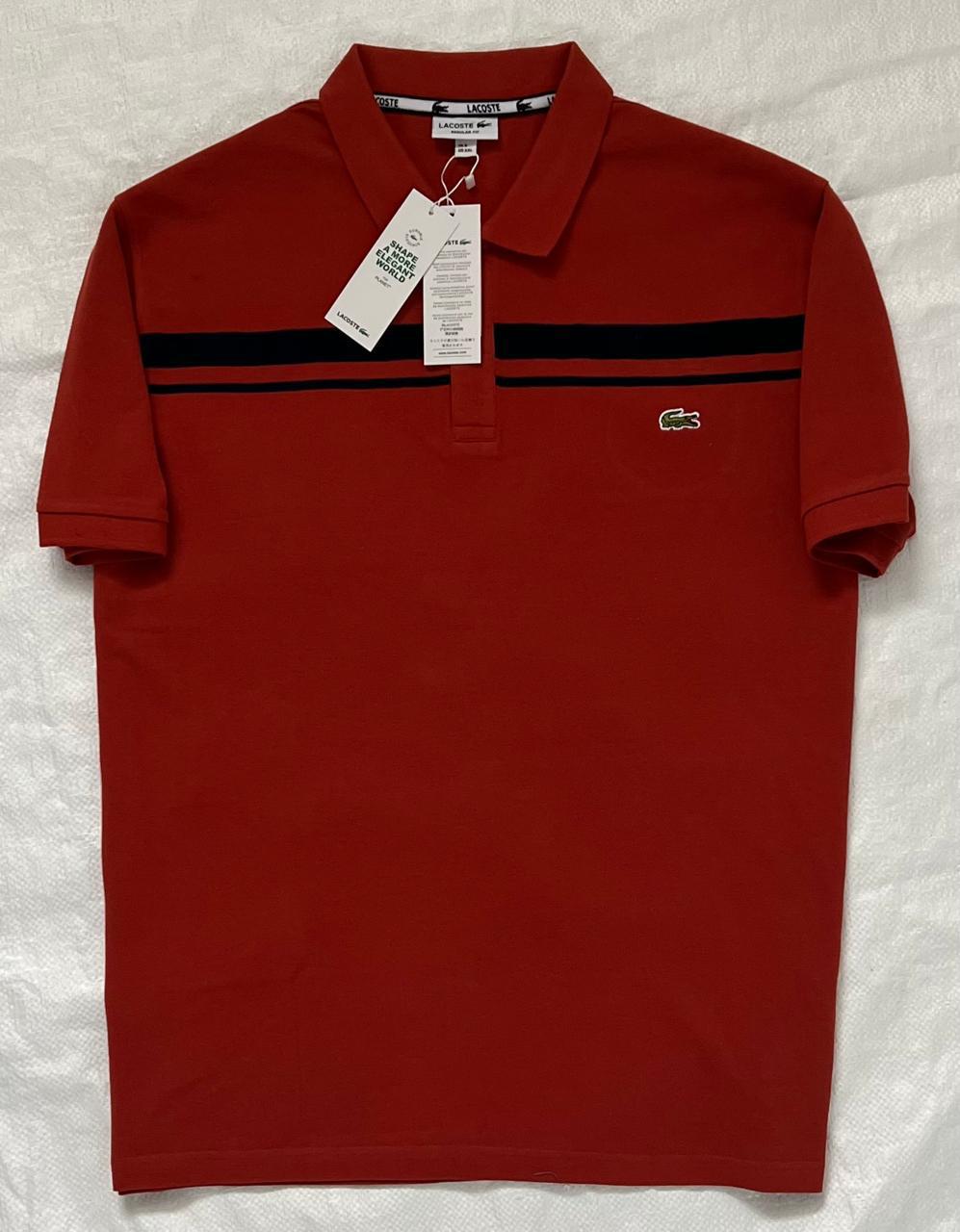 LACOSTE POLO SHORT SLEEVE SHIRT BIG SIZE