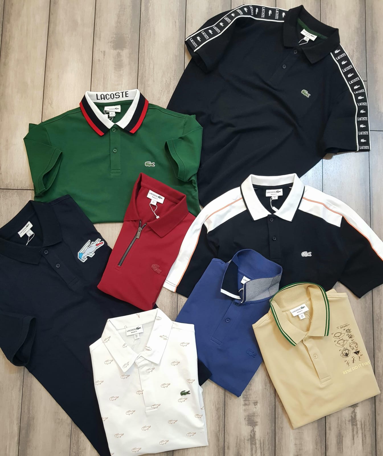 LACOSTE POLO SHORT SLEEVE SHIRT