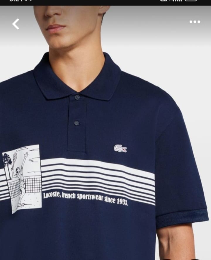 LACOSTE POLO SHORT SLEEVE SHIRT