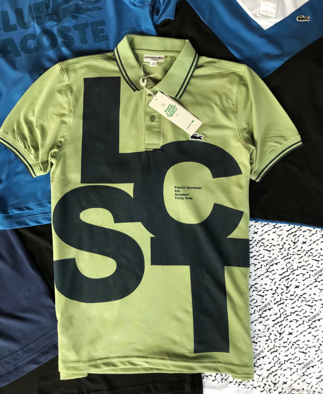 LACOSTE POLO SHORT SLEEVE SHIRT