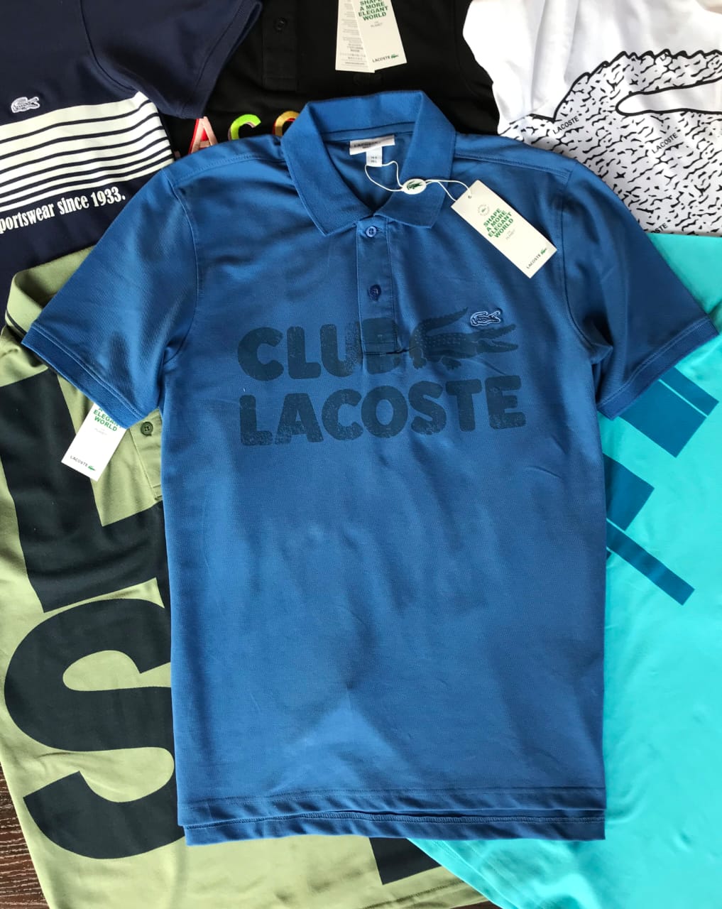 LACOSTE POLO SHORT SLEEVE SHIRT