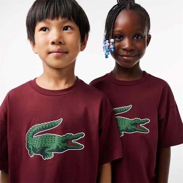 LACOSTE KIDS CREW NECK T-SHIRT