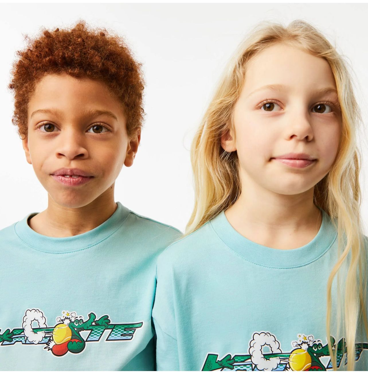 LACOSTE KIDS CREW NECK T-SHIRT