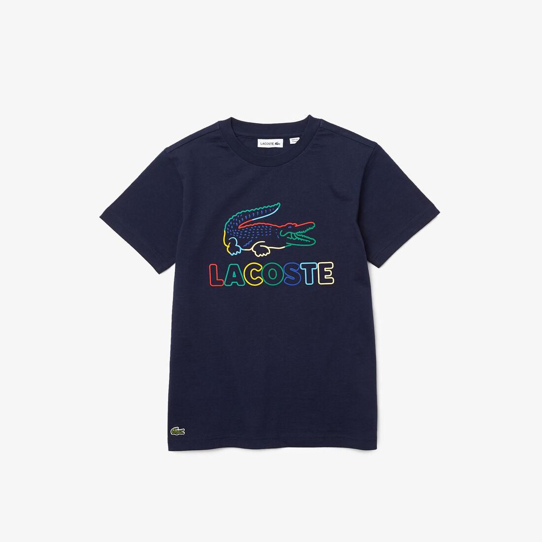 LACOSTE KIDS CREW NECK T-SHIRT