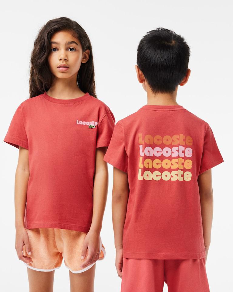 LACOSTE KIDS CREW NECK T-SHIRT