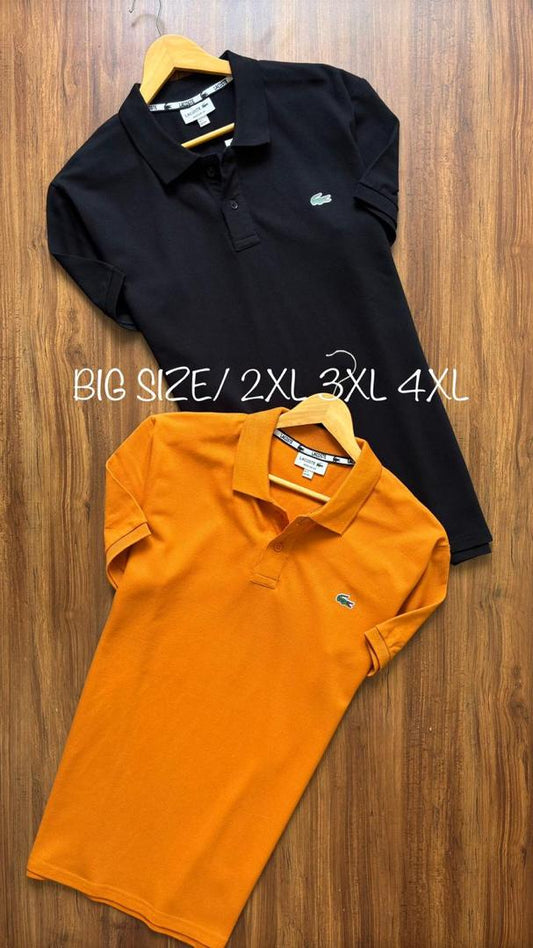 LACOSTE POLO SHORT SLEEVE SHIRT BIG SIZE