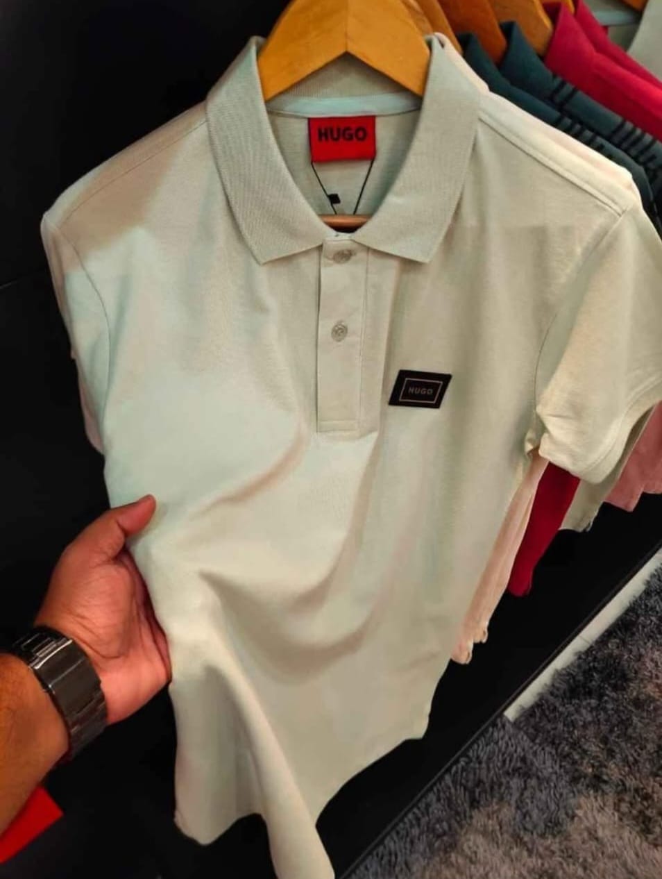 HUGO BOSS POLO SHORT SLEEVE SHIRT