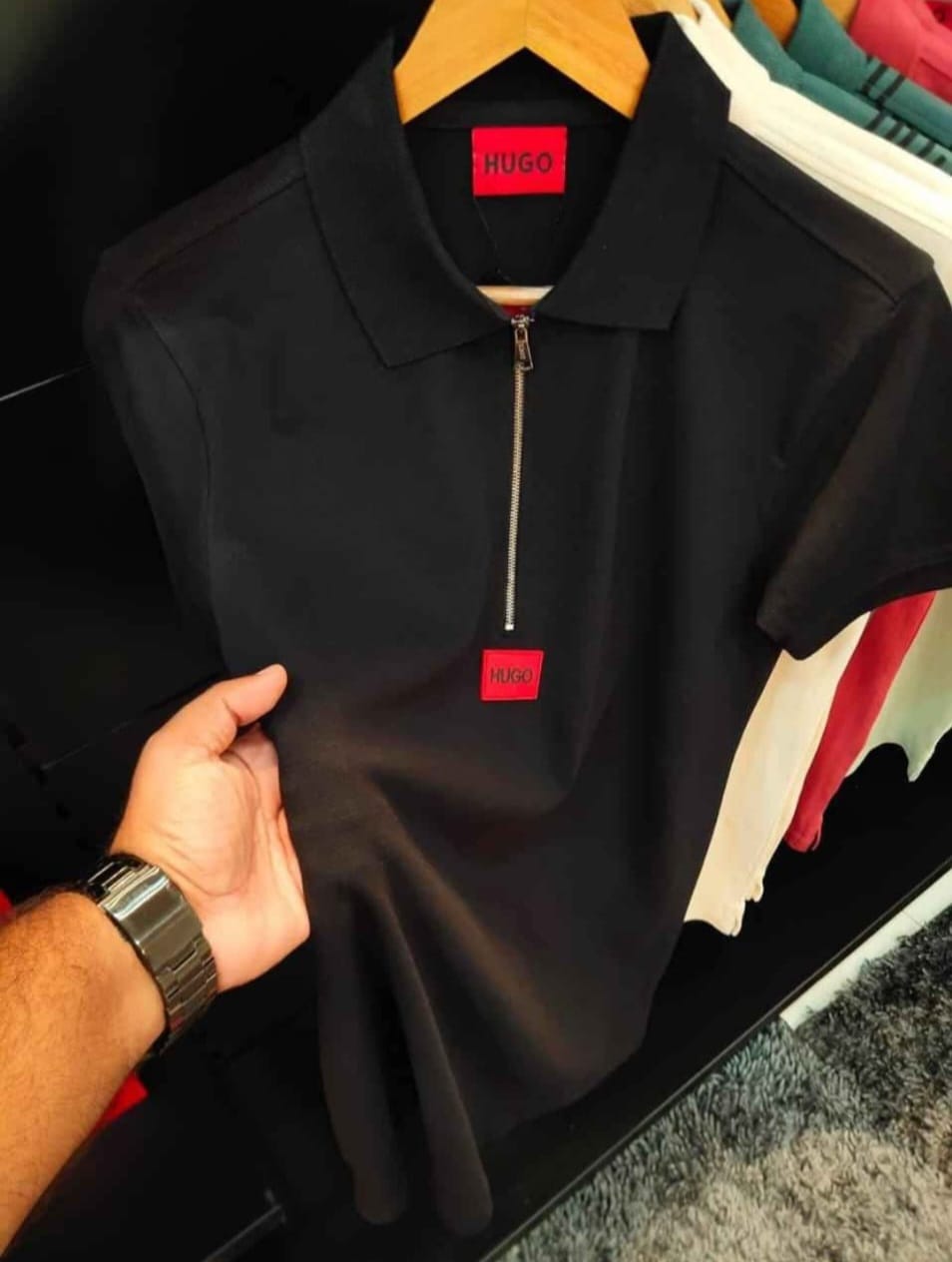 HUGO BOSS POLO SHORT SLEEVE SHIRT