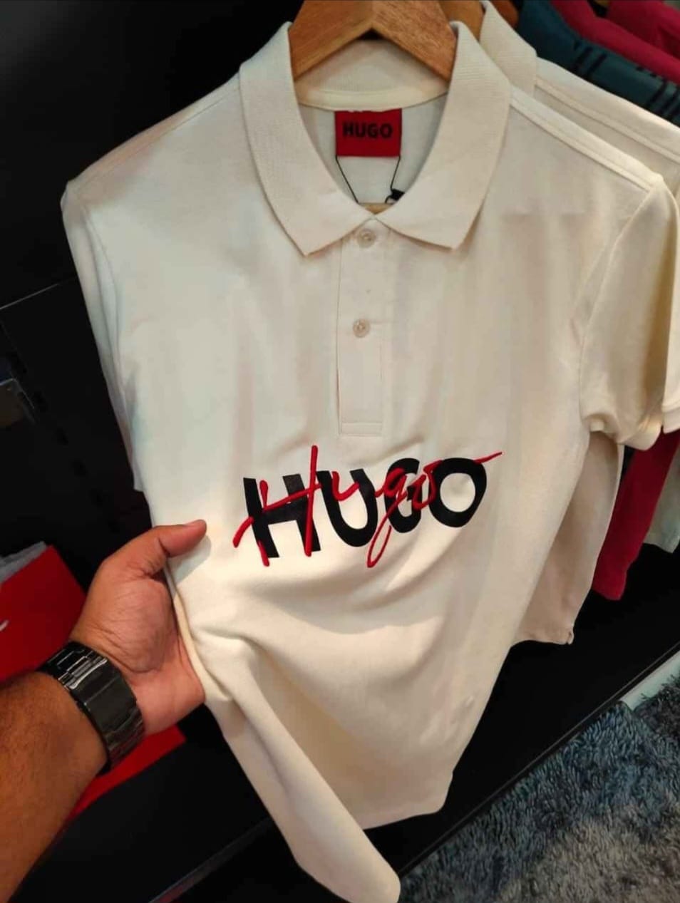 HUGO BOSS POLO SHORT SLEEVE SHIRT