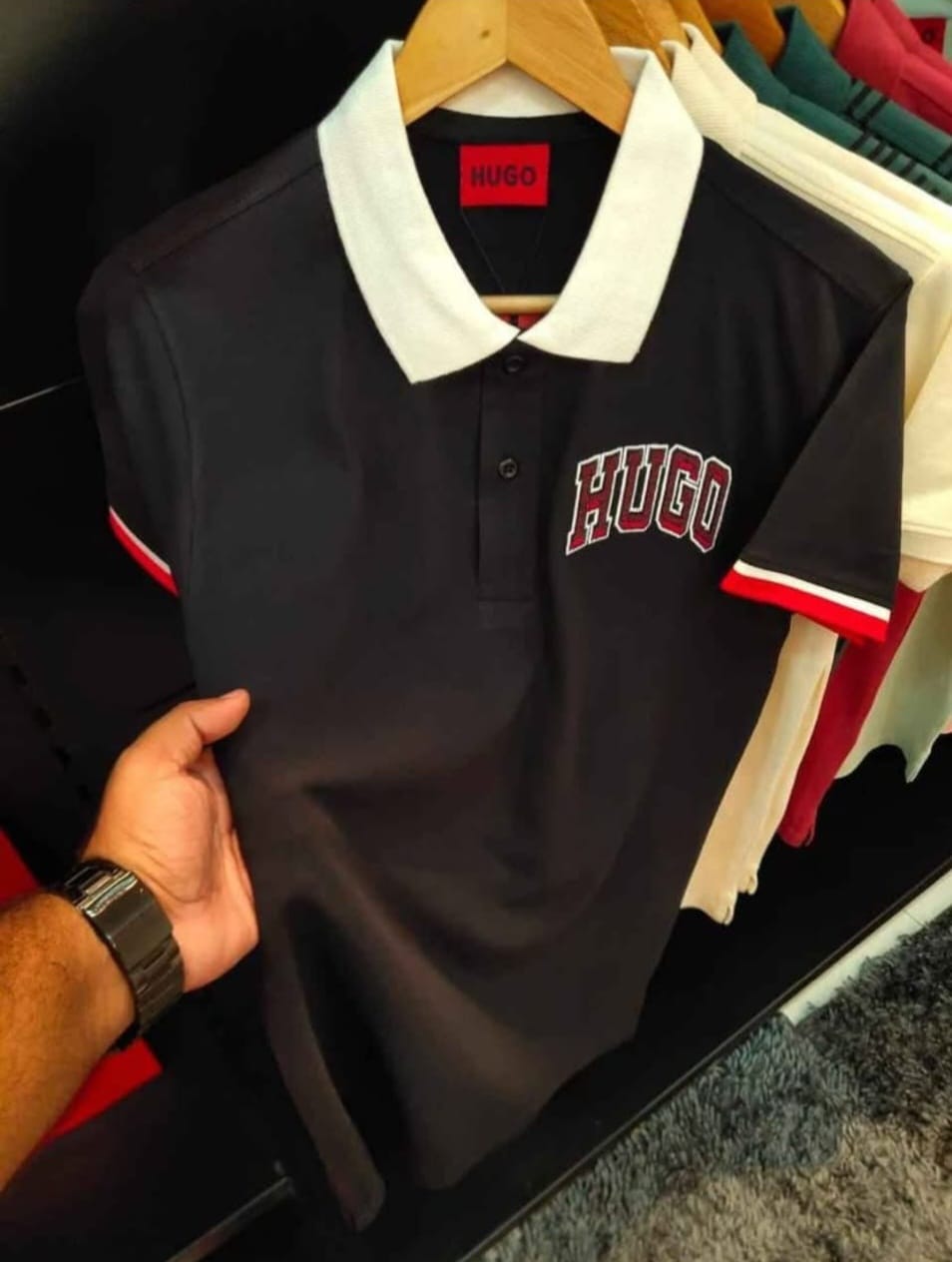 HUGO BOSS POLO SHORT SLEEVE SHIRT