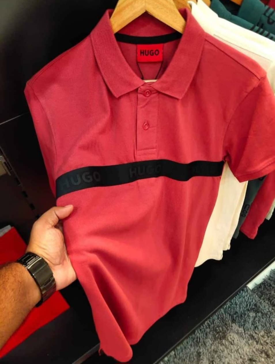HUGO BOSS POLO SHORT SLEEVE SHIRT