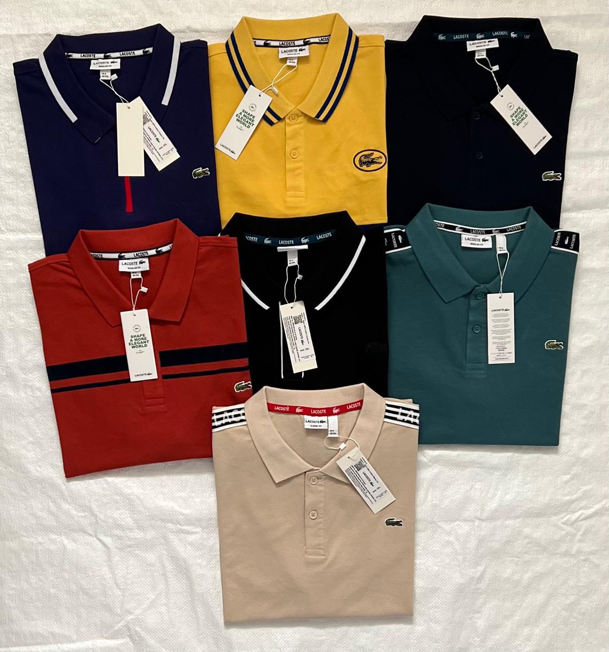 LACOSTE POLO SHORT SLEEVE SHIRT BIG SIZE