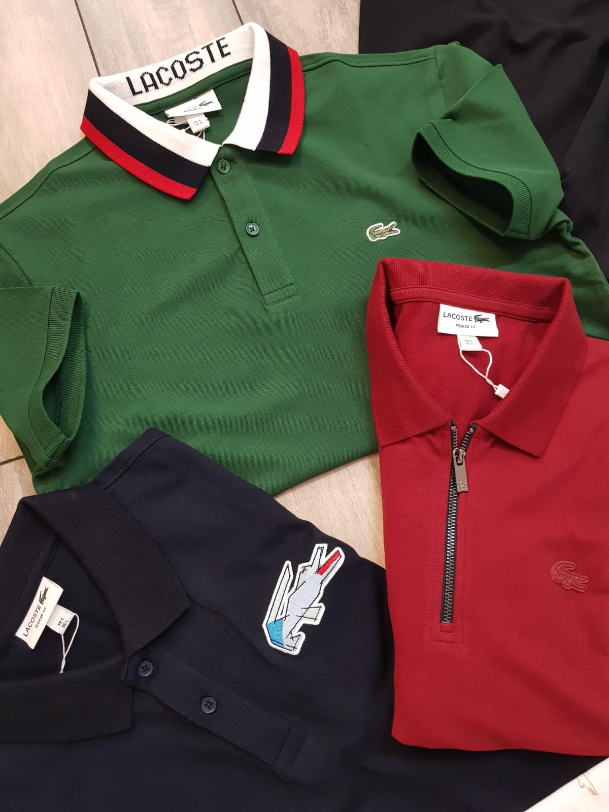 LACOSTE POLO SHORT SLEEVE SHIRT